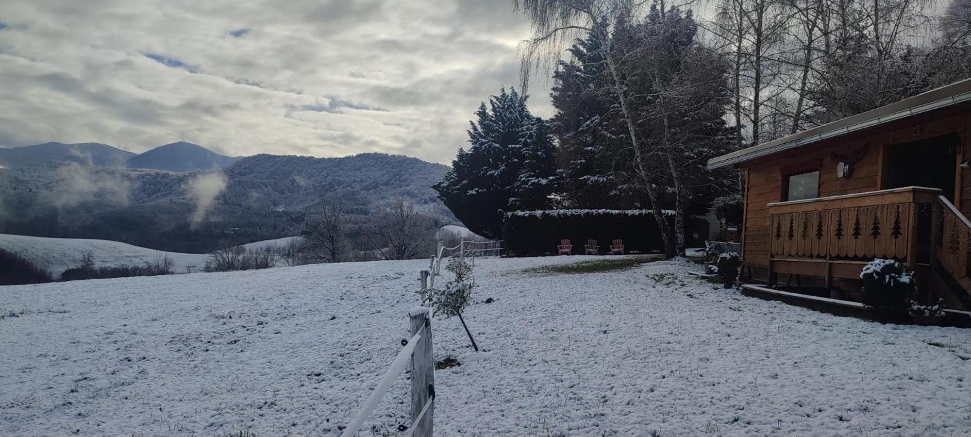 Domaine Le Lanis "Cabane De Pauline" Saint-Girons  Exterior foto
