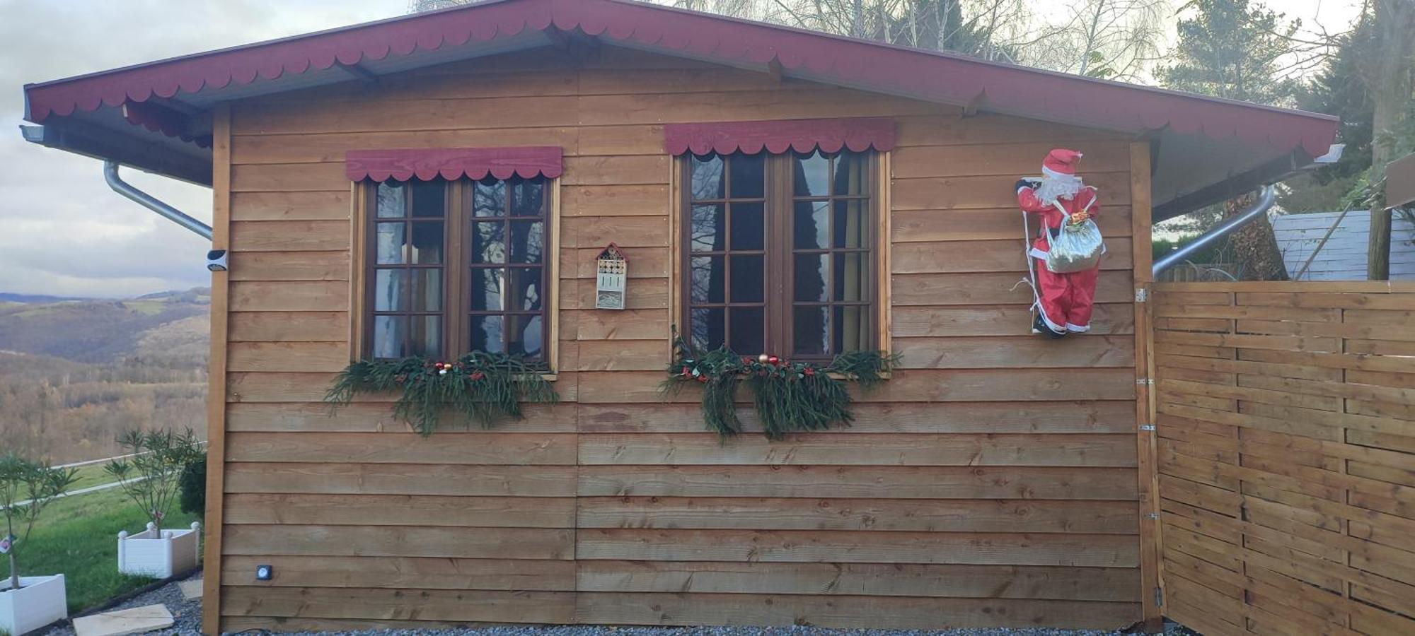 Domaine Le Lanis "Cabane De Pauline" Saint-Girons  Exterior foto