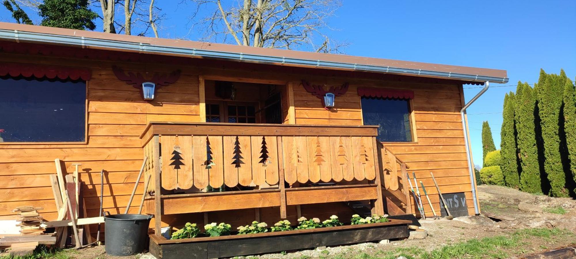 Domaine Le Lanis "Cabane De Pauline" Saint-Girons  Exterior foto